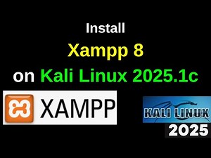 How to Install XAMPP 8.2 on Kali Linux 2025.1c step by step guide in 9 minutes| 2025 Updated