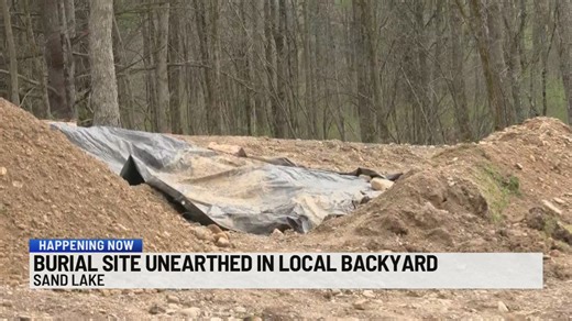 Historical remains found during Sand Lake home project