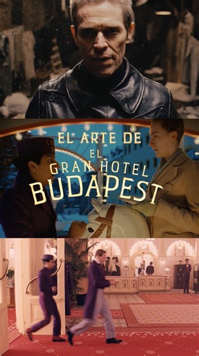 El sello de Wes Anderson 🩷 El gran hotel Budapest está disponible en Netflix. | Netflix