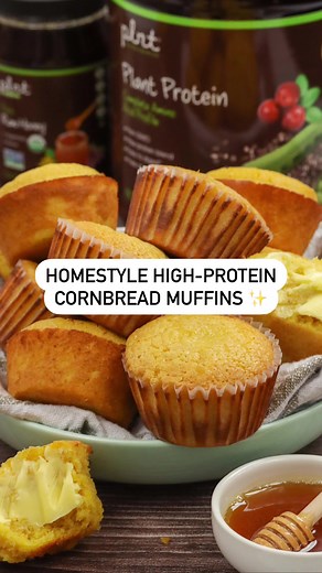 High-Protein Cornbread Muffins for Thanksgiving