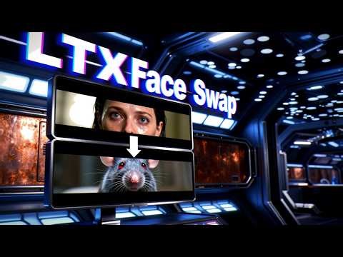 Best Face Swap Video + New NVFP4 & FP8 Models for LTX2.3 in ComfyUI!