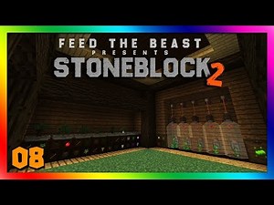 Stoneblock 2 Modpack - Garden Cloche setup! Episode 8 [Modded Minecraft 1.12.2]