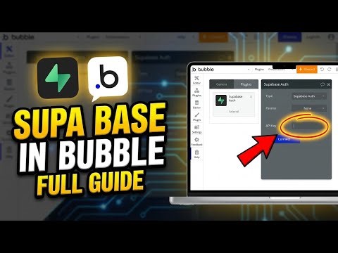 How to authenticate with Supabase Auth in Bubble no-code apps - Full Guide