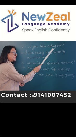 Eating out | Simple English Conversation Practice | Listening and Speaking| #newzeallanguageacademy