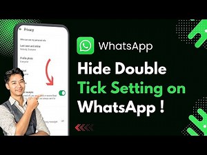 WhatsApp No Double Tick settings | WhatsApp Single Tick only 2025 | Hide Double Tick on WhatsApp
