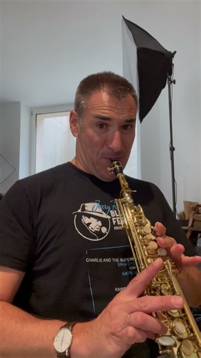Two fragments on "altissimo" soprano sax #saxophone #music