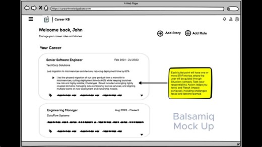 I’ve been rethinking how I write requirements as AI tools get better.Most of the time I've used Balsamiq wireframes to map out ideas. They’re great for fast structure, but they're static… | Brian Gerlach