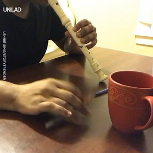 This guy makes beats on a table and they are straight 🔥🔥 | UNILAD