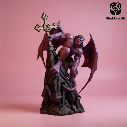 Goliath Gargoyles 3D Model Statue (digital Download) – 1/6 Scale Beast - Etsy