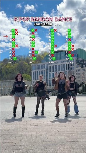 pt.2 K-POP RANDOM DANCE 2023-2025🙌🏻 how many choreos did you recognize? 👀