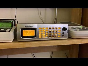 RadioShack Pro-2096 WX Siren Test