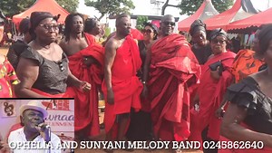 Ophelia performed Samuel Owusu song M’asem Nni ..with melody live band…. | Ophelia LiveBand Music