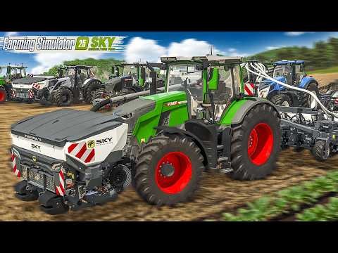 FS25 Sky Agriculture Pack: New machines and special features in Farming Simulator 25!