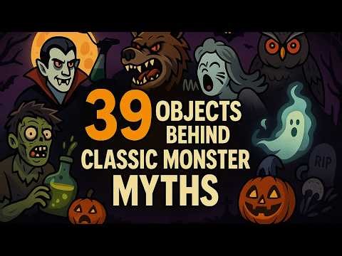 39 Objects Behind Helloween Classic Monster Myths