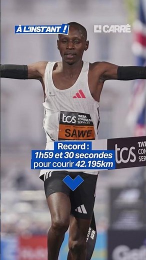 Marathon : 1h59 et 30 secondes pour courir 42,195km