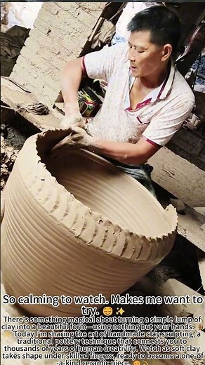 Handmade Clay Sculpting: Learn Traditional Pottery! 🏺✨