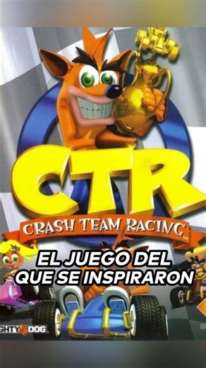 The game that inspired Crash Team Racing. #crashbandicoot #ps1 #ctr #ps1games