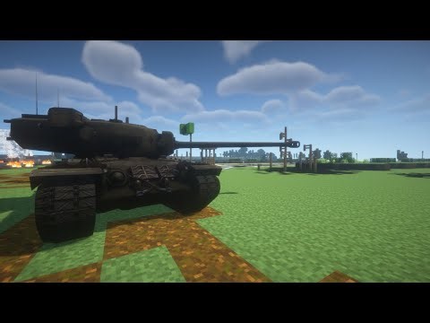 Mcheli content: T29 heavy tank from World Of Tanks in Minecraft