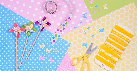 Frühlingsbasteln mit Kindern: 17 Ideen mit verschiedenen Materialien