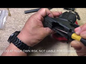 DIY: Springfield Armory XD MOD2 Frame disassembly and re-assembly 2020-03-17