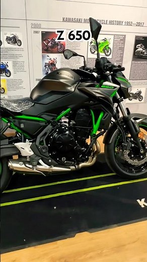 2024 Kawasaki Z650 with ABS , Traction control and Ride modes in India. #kawasaki #Z650 #2023