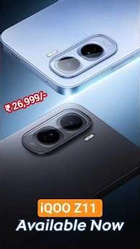 iQOO Z11 Full Specs⚡ Review & Price In 🇮🇳 #ytshorts #iqoo #smartphone #tech #shorts #comingsoon