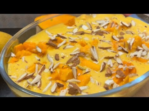 Mango Bread Pudding |No Fire Cooking |Easy Mango dessert |3 ingredients dessert |Milkmaid recipe