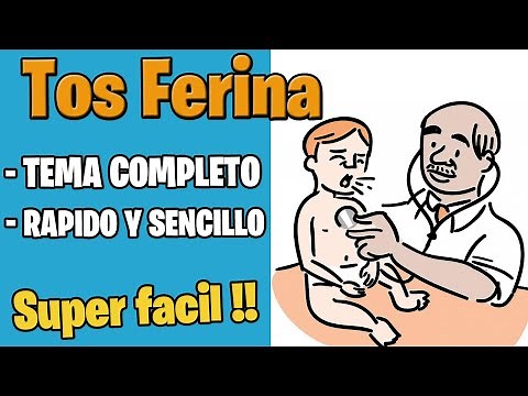 ✅TOS FERINA Que es | Síntomas Tratamiento | BORDETELLA PERTUSSIS