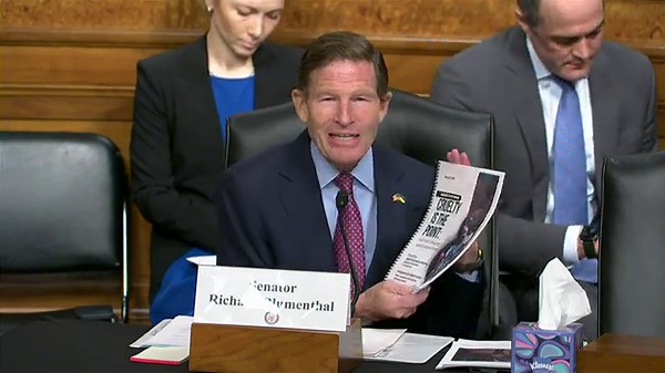 'Cruelty and inhumanity': Richard Blumenthal illuminates the impacts of Trump's mass deportations during hearing