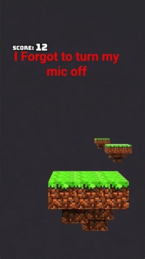 I forgot to turn mic off 😞