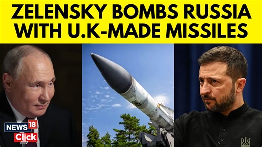 3.1K views · 26 reactions | Russia-Ukraine War: Ukraine fires British Storm Shadow missiles into Russia for first time Source: Reuters #RussiaUkraineWar #Russia #Ukraine #UnitedKingdom | News18 | Facebook