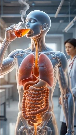 l'intérieur du corps humain - Science en mouvement#3danimation #sciencetok #humanbody #healthfacts