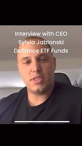 Exclusive interview with Sylvia Jablonski from Defiance ETF funds. Target Audience Income #dividendinvesting | Daniel Cash