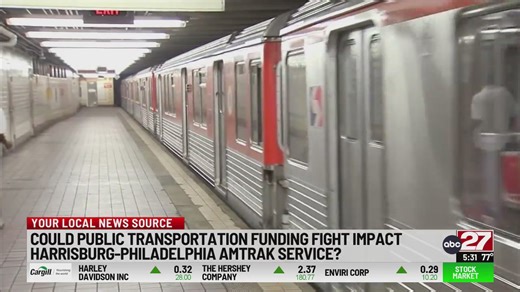 Could funding cuts hurt Amtrak's Keystone Line between Harrisburg and Philadelphia?