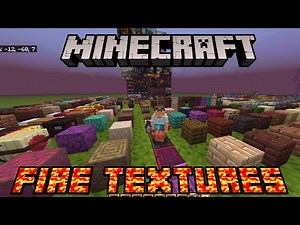 Fire texture pack review in Minecraft