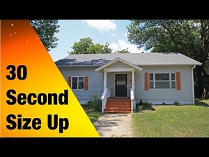 30 Second Size Up: Single Family Residential Structure Fire