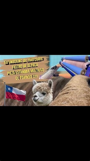 Hola! Ya está en nuestro canal de YouTube nuestro video sobre la fabricación de fieltro de alpaca