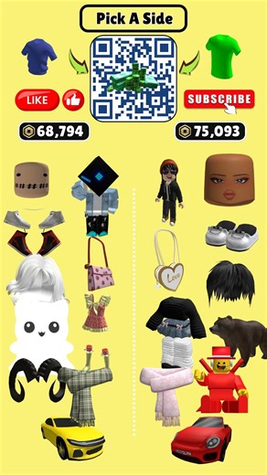 pick a side of Roblox 🖤