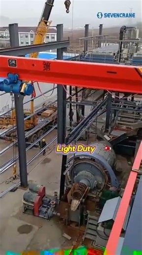 5 Ton Single Girder Overhead Crane in Operation
