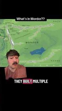 What's in Mordor?? #mordor #lotr #lore #tolkien