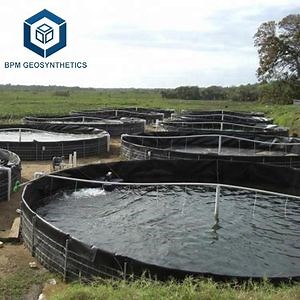 [Hot Item] Black Preformed Shrimp Farm Geomembrane Pond Liners for Aquaculture Project in Thailand