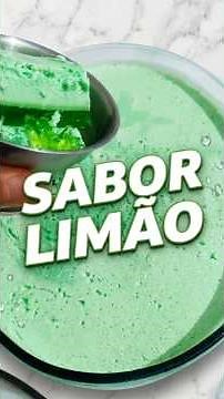 Misturei Gelatina com Creme de Leite e Deu Nisso! 🏆🍋