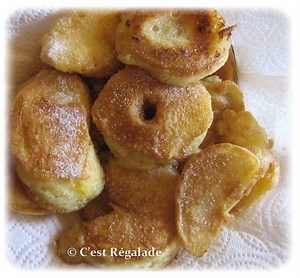 Recette de pâte à frire et beignets aux pommes