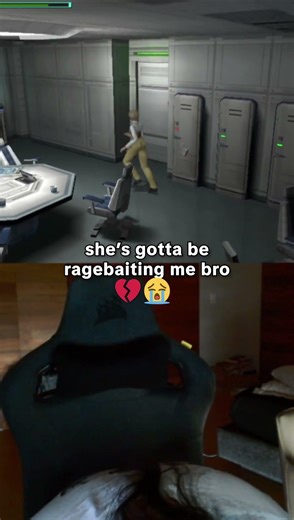 😭 She is ragebaiting me bro