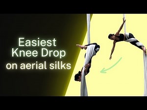 KNEE DROP for Beginner Aerial Silks