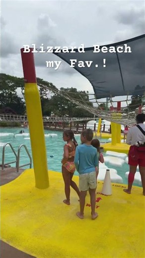 Blizzard Beach Orlando, Florida my favorite waterpark on an overcast day!