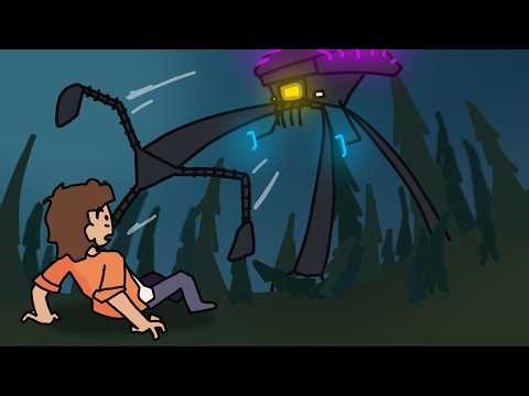 I Survived the DEADLIEST Alien Invasion Mod in Minecraft [FULL MOVIE]