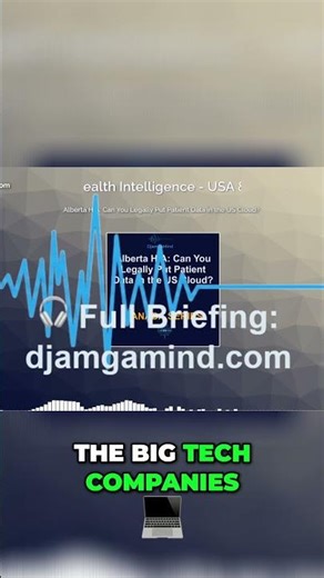 Data Sovereignty: Alberta's AI & Cloud Computing Challenge #shorts