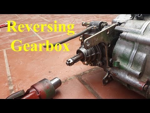 Motorcycle motor reversing gearbox - Reversing gearbox