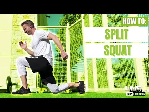 How To Do A Split Squat | Exercise Demonstration Video and Guide